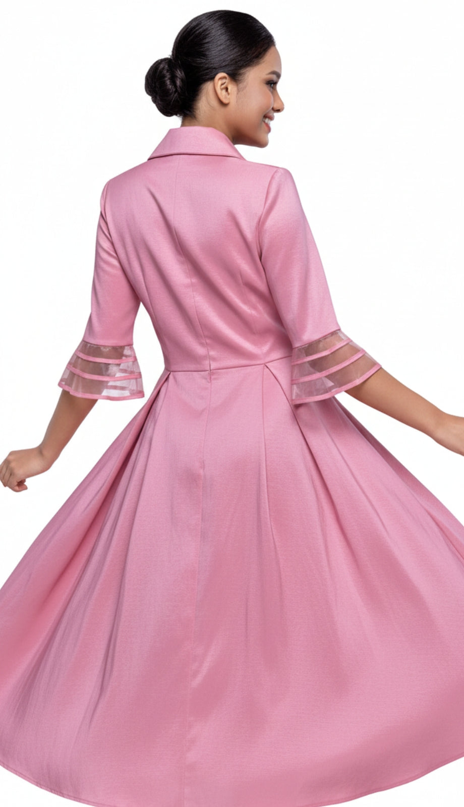 Serafina 6467-MAUVE Church Dress