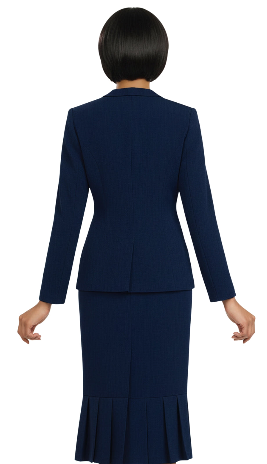 Ben Marc 78095-NVY Usher Church Suit