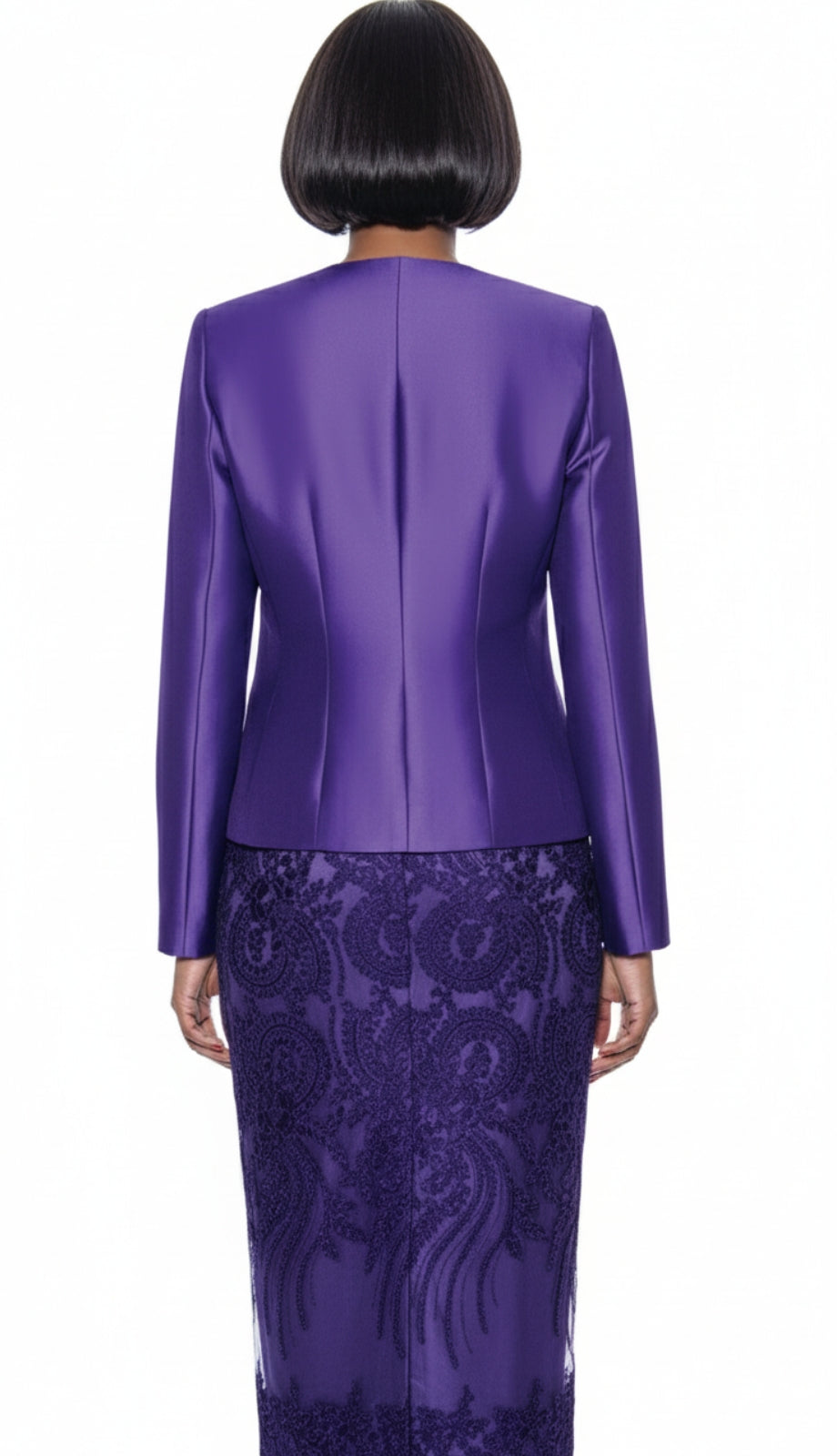 Terramina 7817-PUR Church Dress