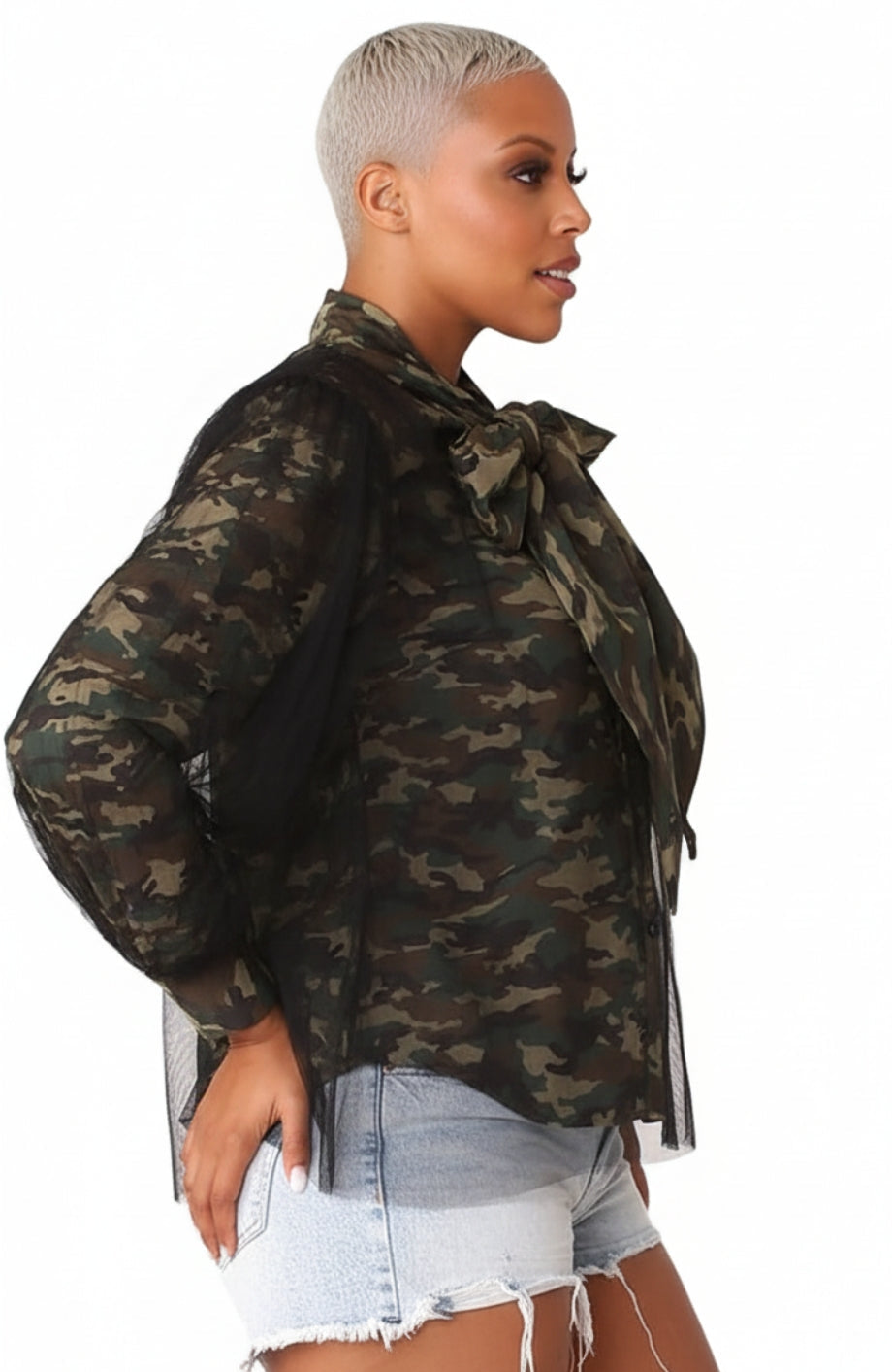 For Her 81922-QS Bow Top