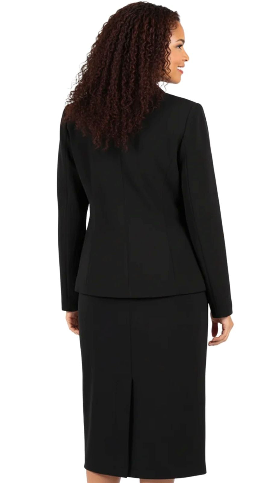 Diana Couture 8748-BLK-CO Church Suit