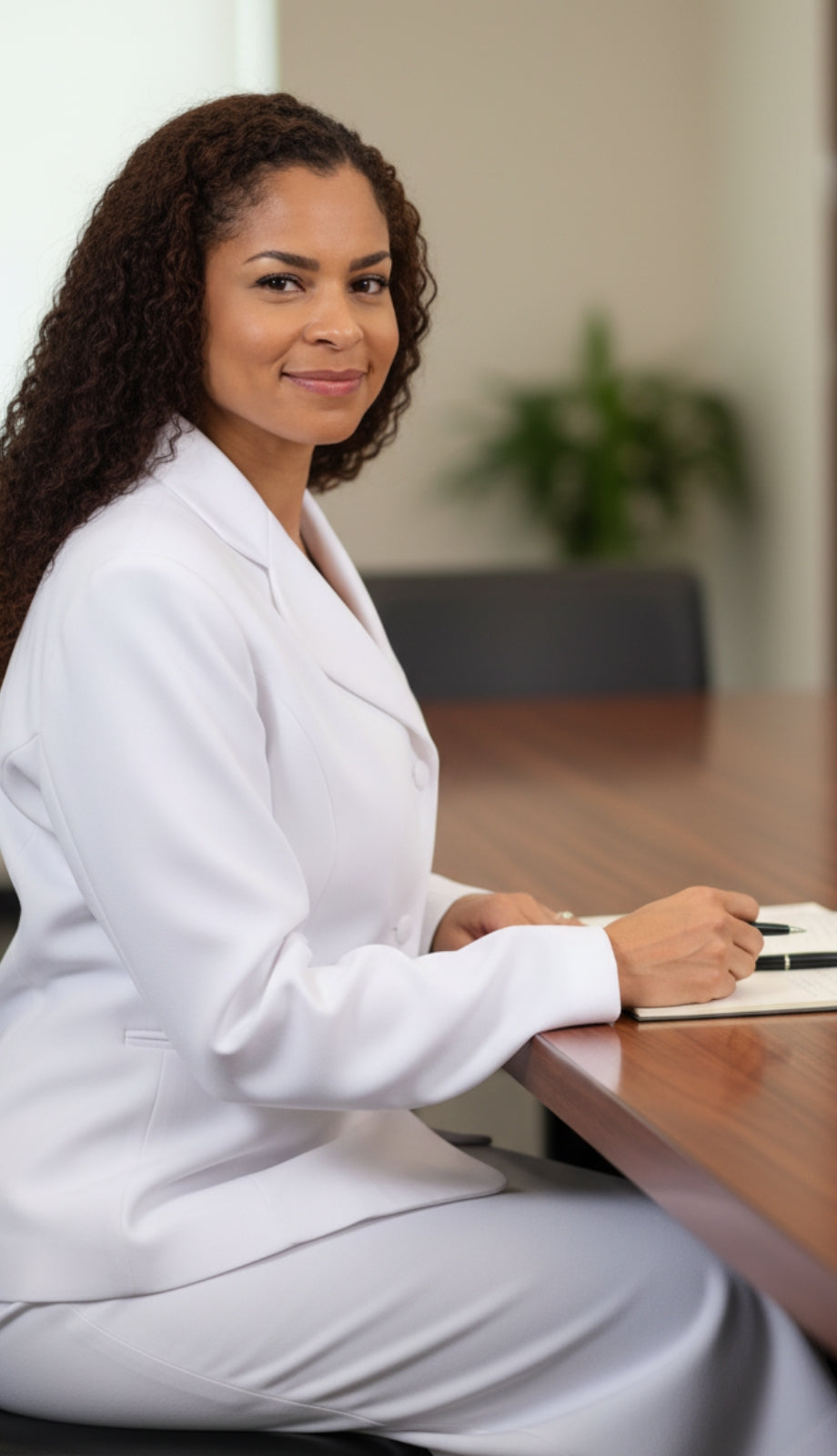 Diana Couture 8748-WHT Church Suit