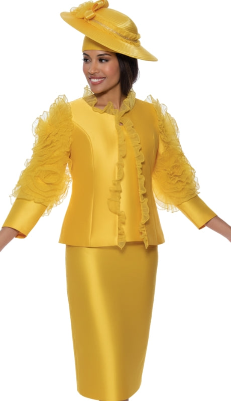 GMI 9713-GLD-QS Church Suit