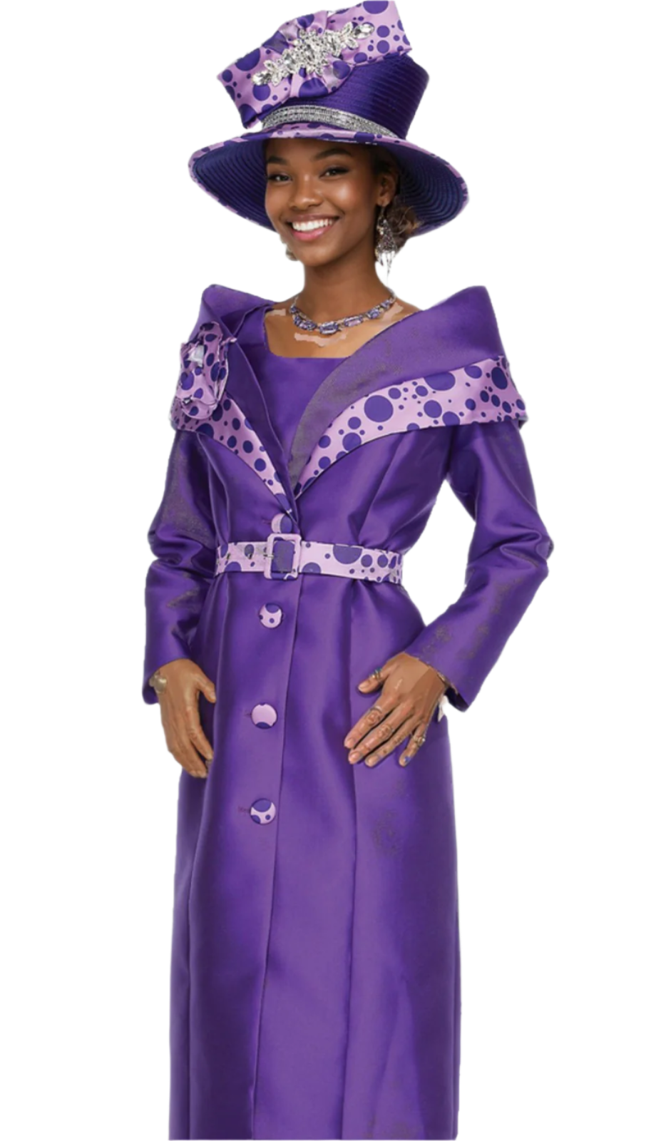 Champagne Italy 6014-PUR Jacket Dress