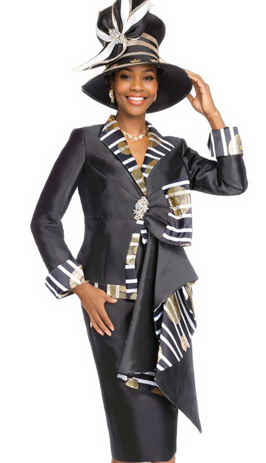 Champagne Italy 6118-H Church Hat