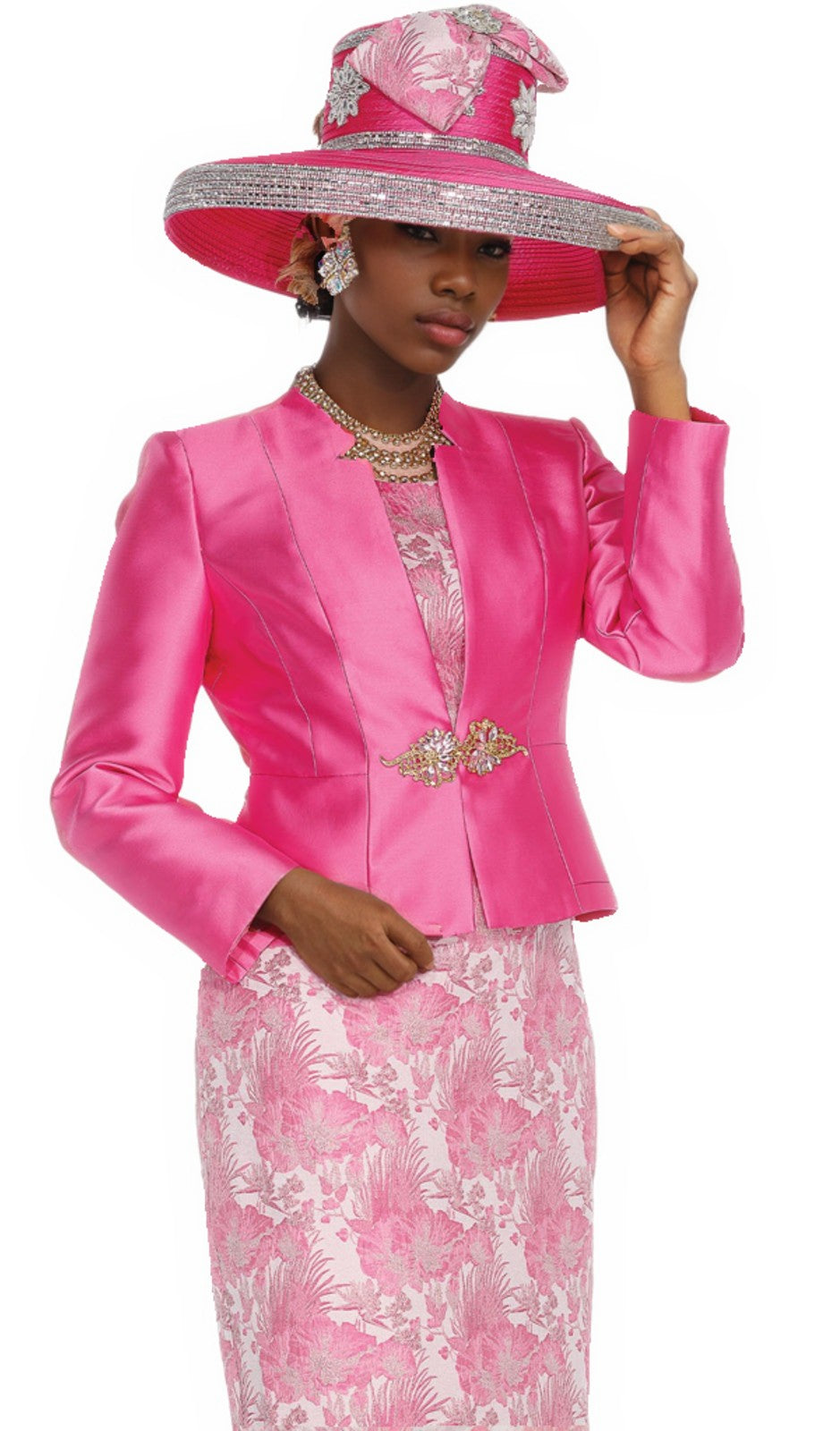 Champagne Italy 6209 Church Suit