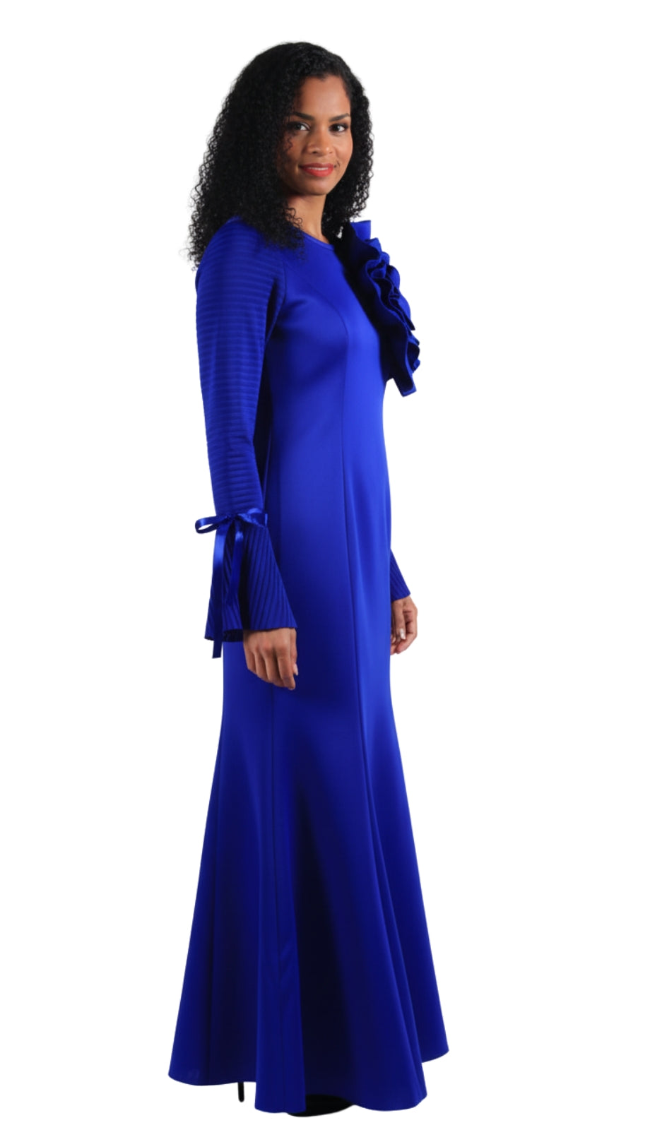Diana Couture D1054-RYL Church Dress