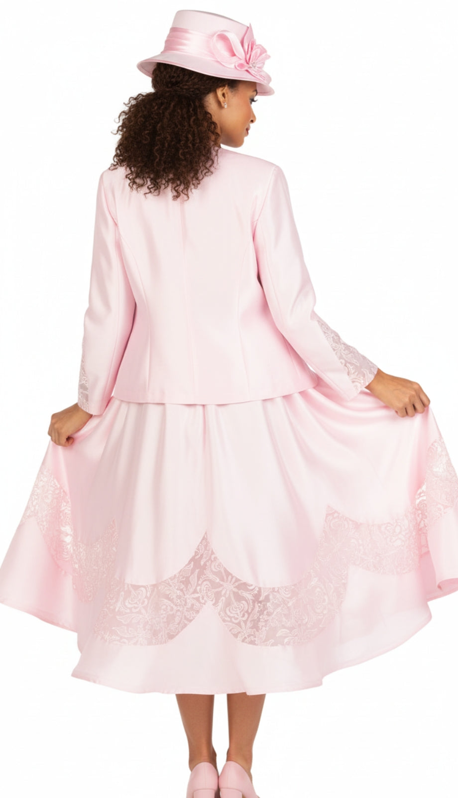 Giovanna D1593-PNK Church Dress