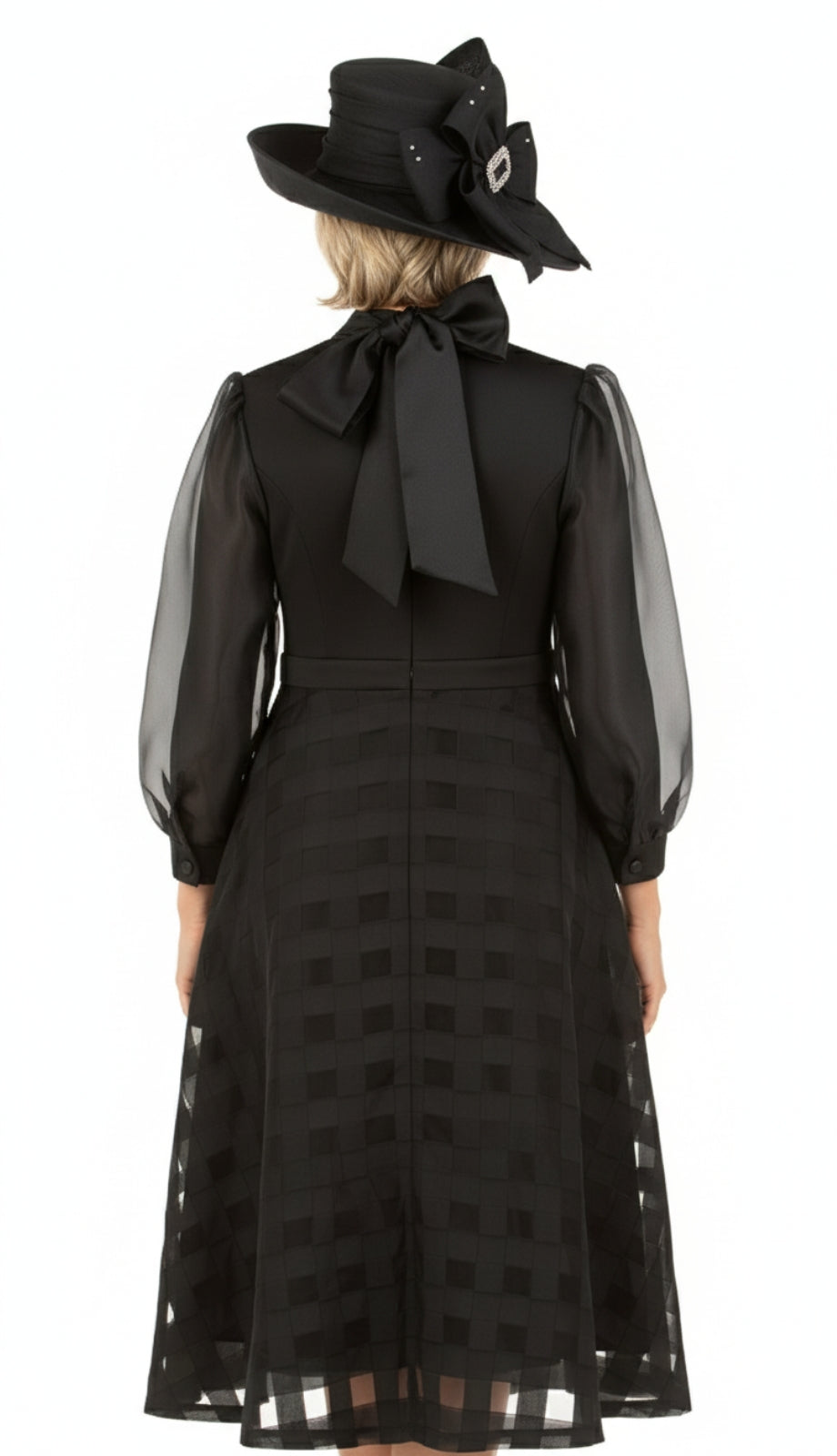 Giovanna DP2403-BLK Womans Church Dress