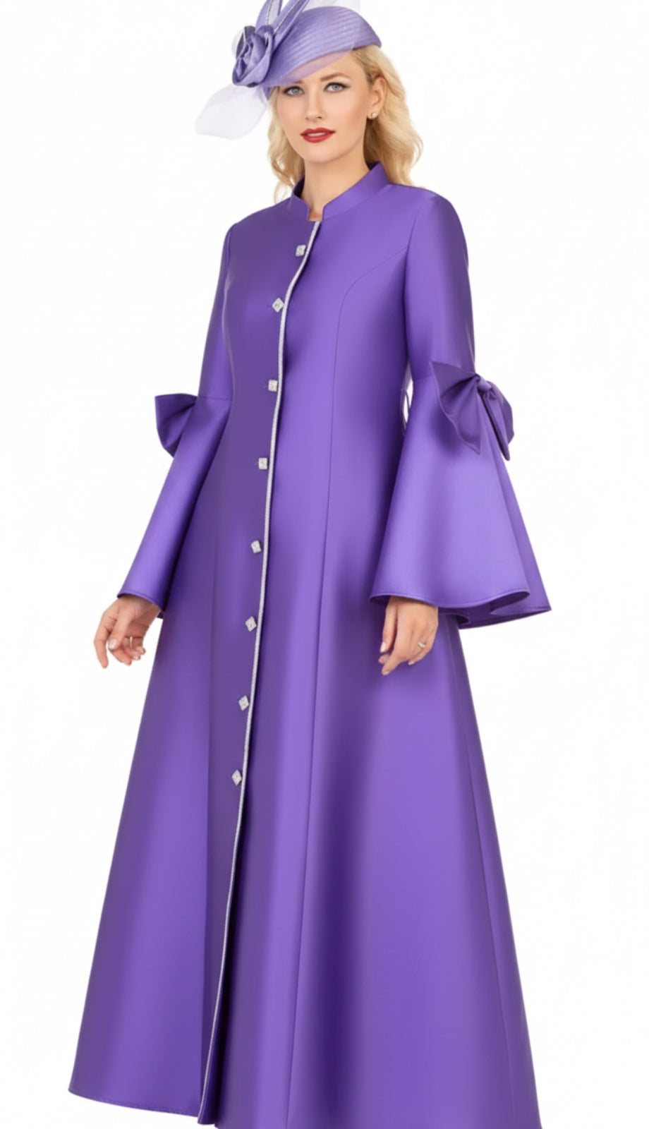 Giovanna DP2443-PUR Church Dress