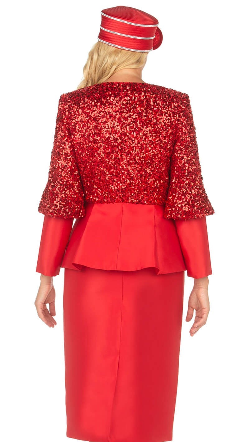 Giovanna G1171-RED Church Suit