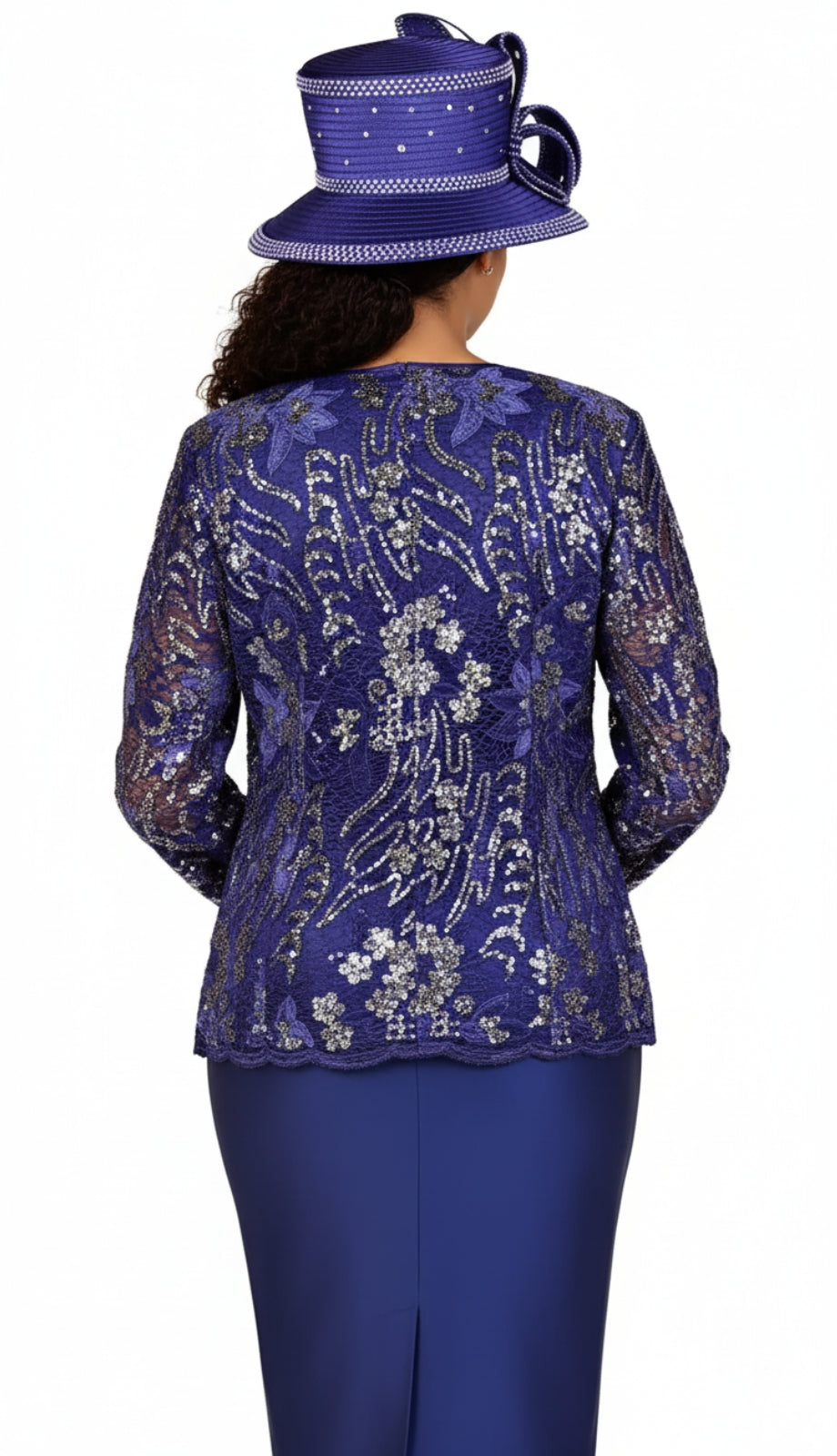 Giovanna G1180-PUR Church Suit