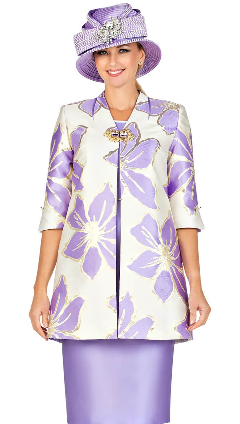 Giovanna G1197-LAV Church Suit