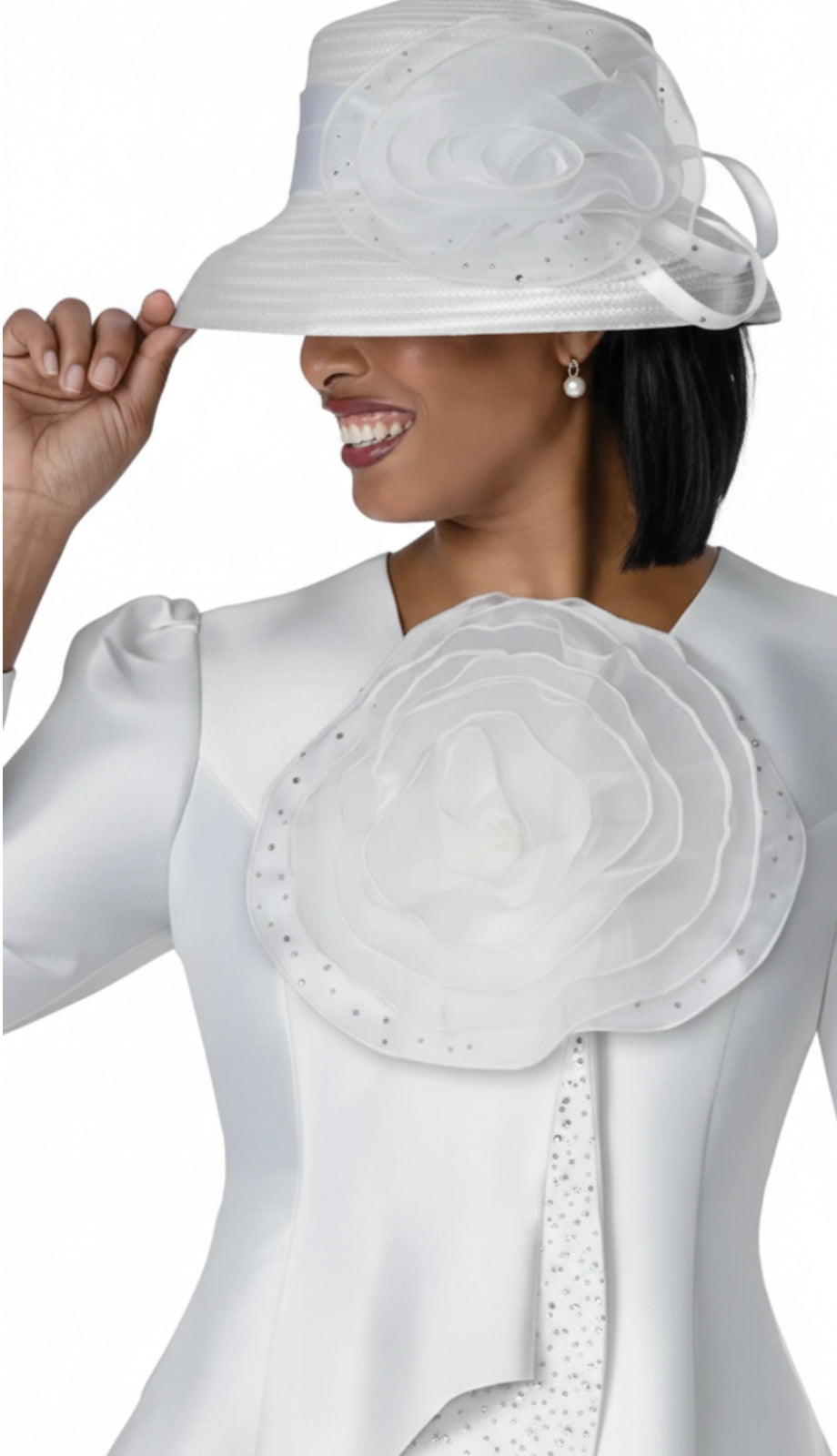 GMI G401712-WHT-QS Church Suit