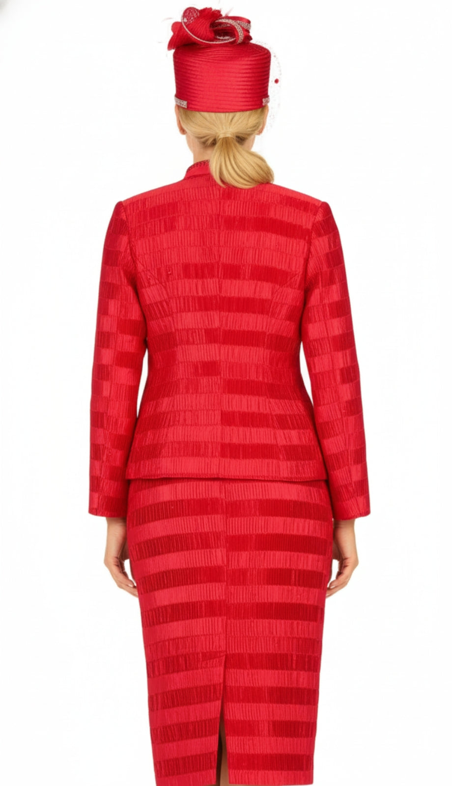 Giovanna G1318-RED-CO Church Suit