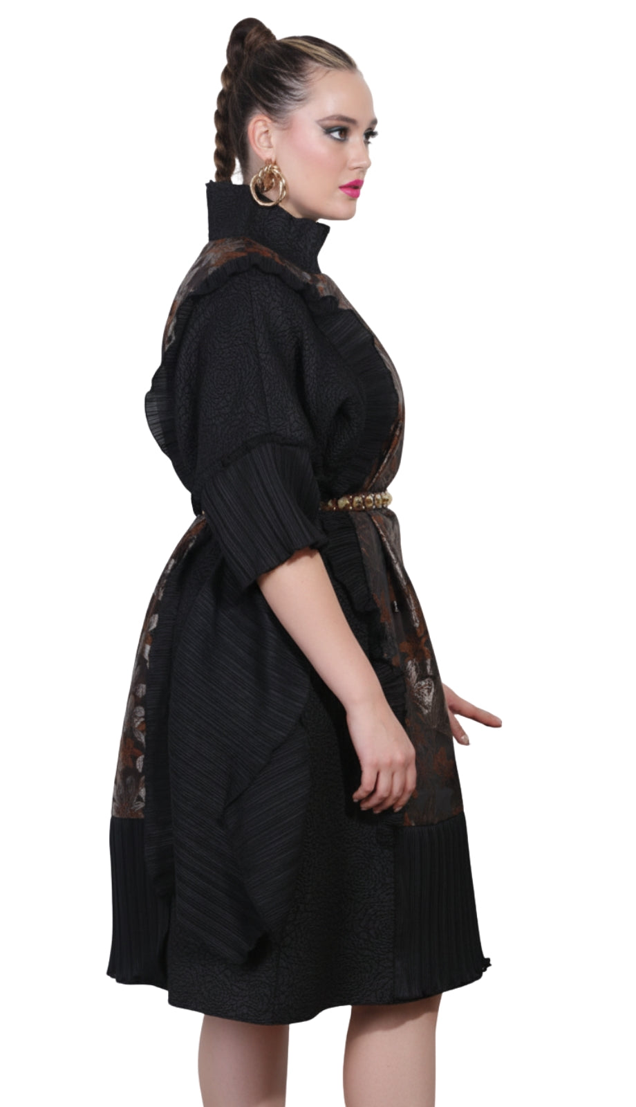 Luxe Moda LM419-GRN Outfit