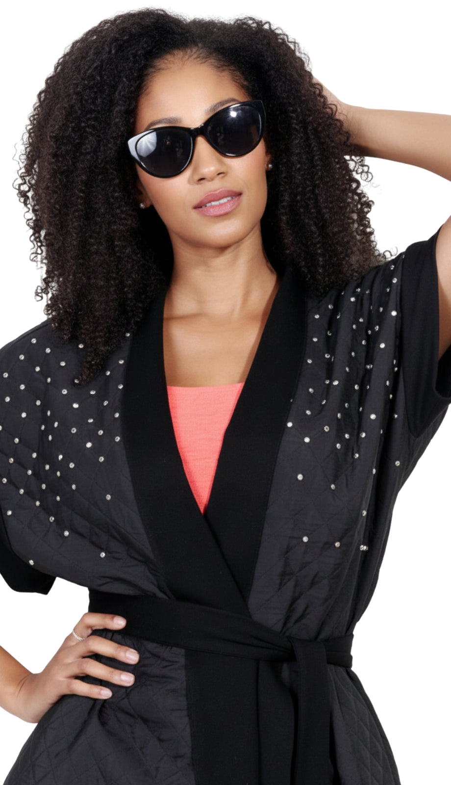 Luxe Moda LM427-BLK Outfit