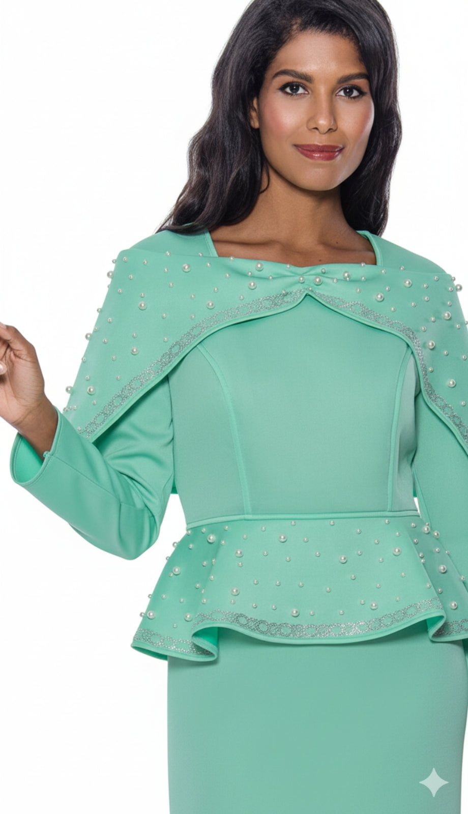 Stellar Looks SL1701-MNT-IH Unisex Church Suit