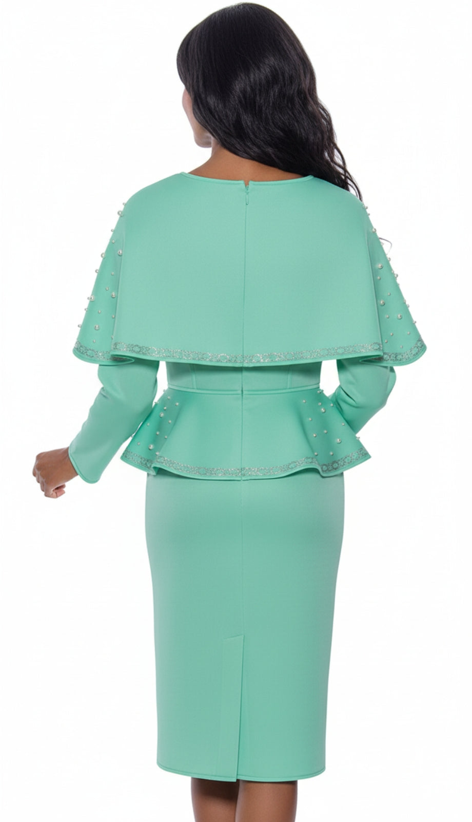 Stellar Looks SL1701-MNT-IH Unisex Church Suit