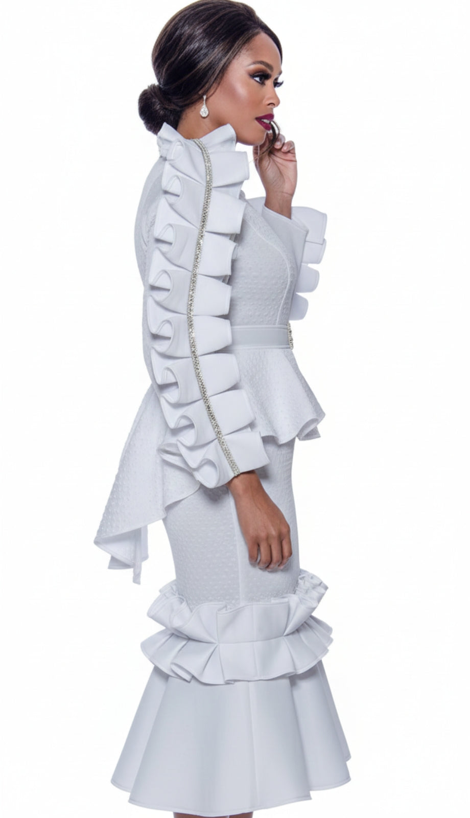 Stellar SL1911-WHT-QS Womens Suit
