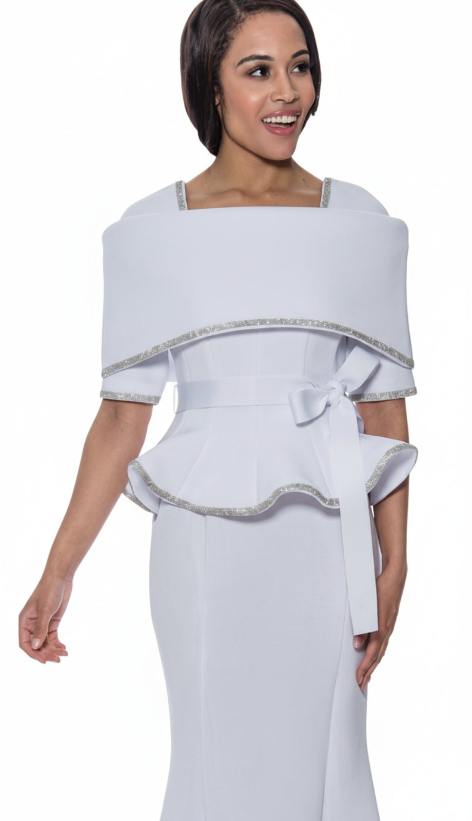 Stellar Looks SL1692-WHT Church Suit