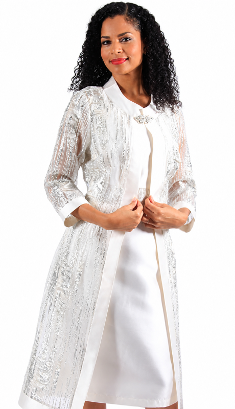 Diana Couture 8656-IVO-CO Church Dress