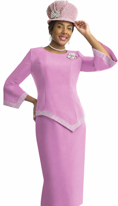 Lily And Taylor 4471-ROSE Church Suit