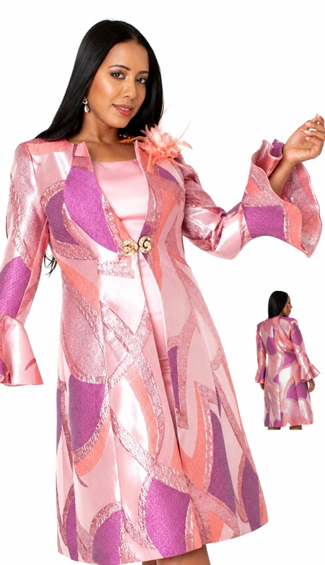 Tally Taylor 41088-PNK Jacket Church Dress