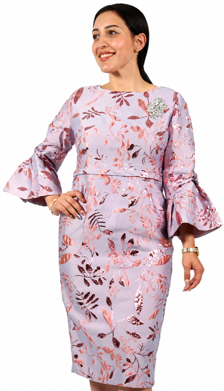 Diana Couture 8655-LAV-CO Church Dress