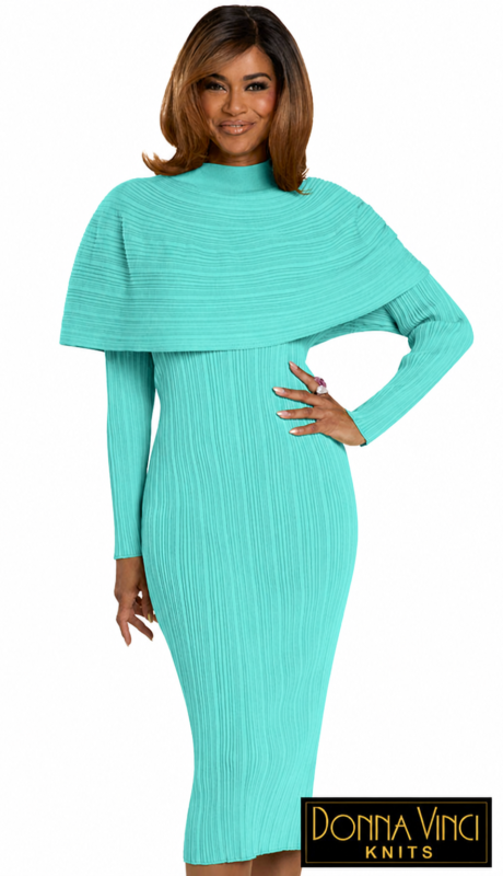 Donna Vinci 13444-MNT-QS Church Dress