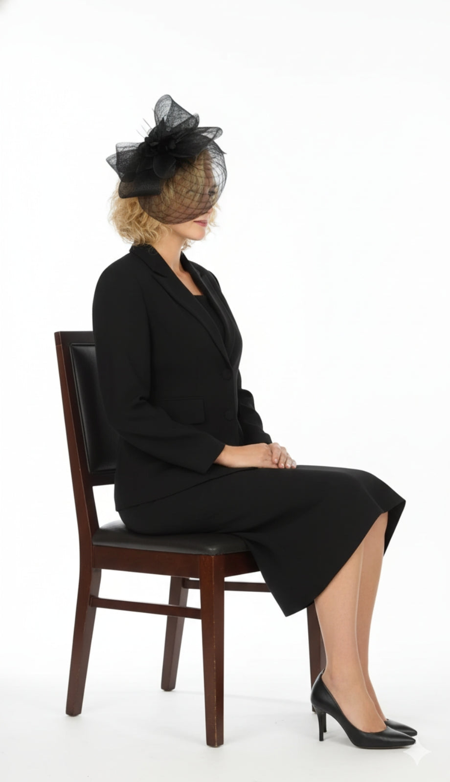 Giovanna 0710-BL-CO Womens Suit