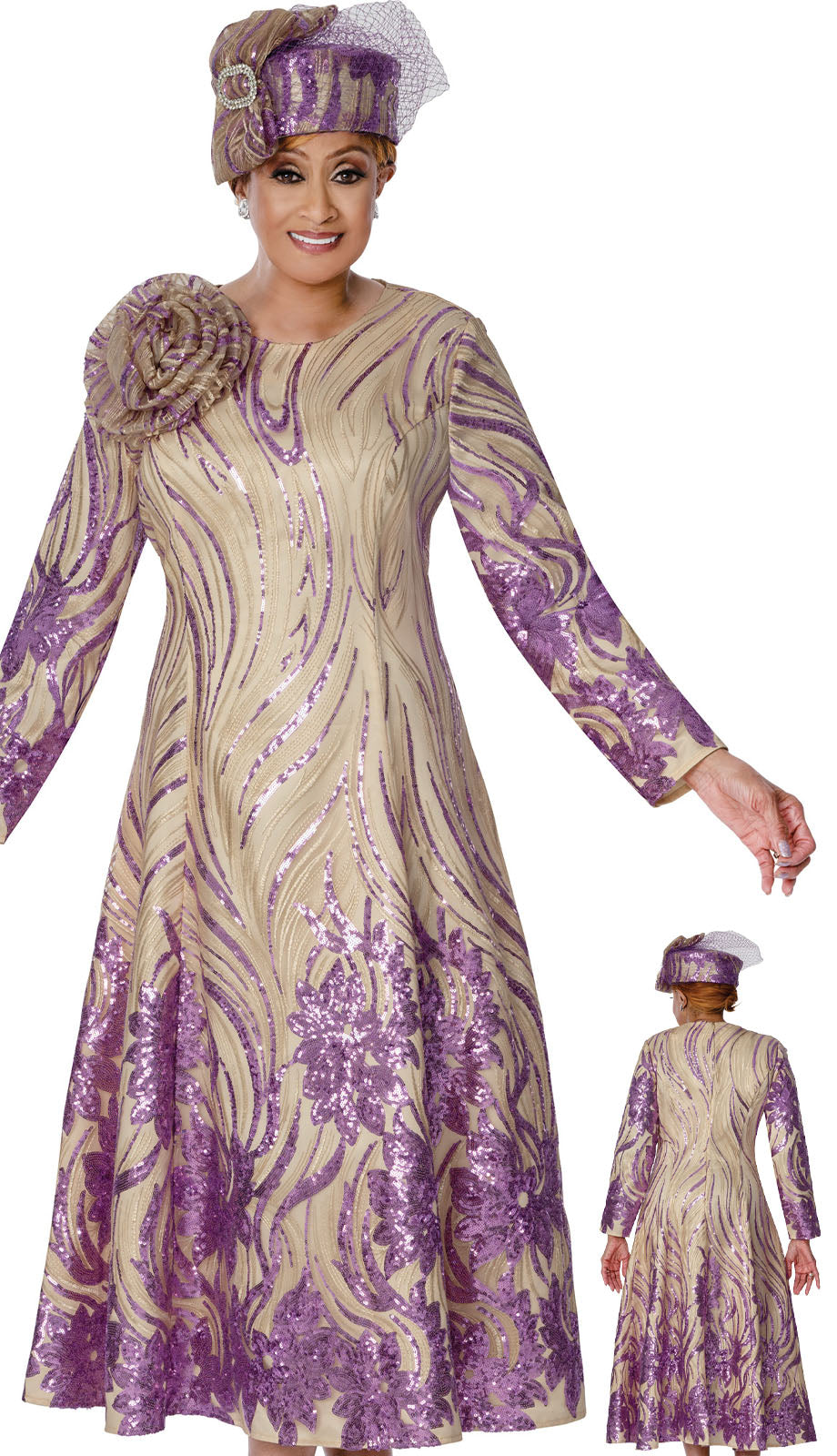 Dorinda Clark Cole 310161-QS Church Dress