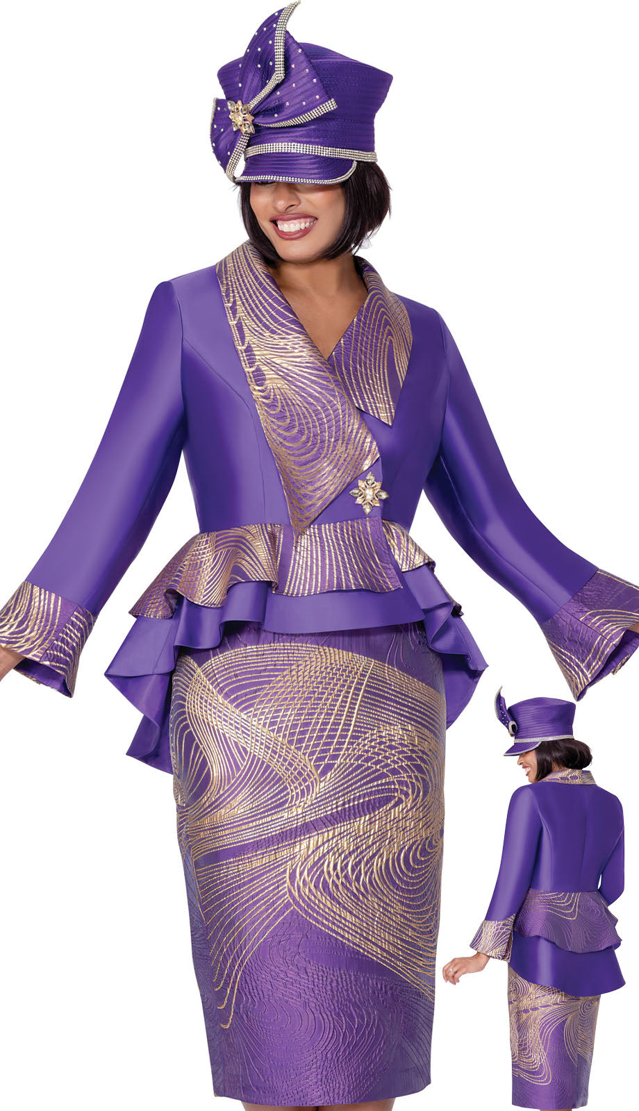 GMI G400612-H Church Suit with Hat