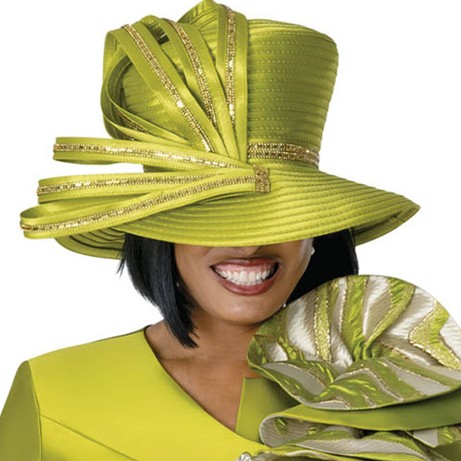 Dorinda Clark Cole 401762-LIM-H-IH Church Hat