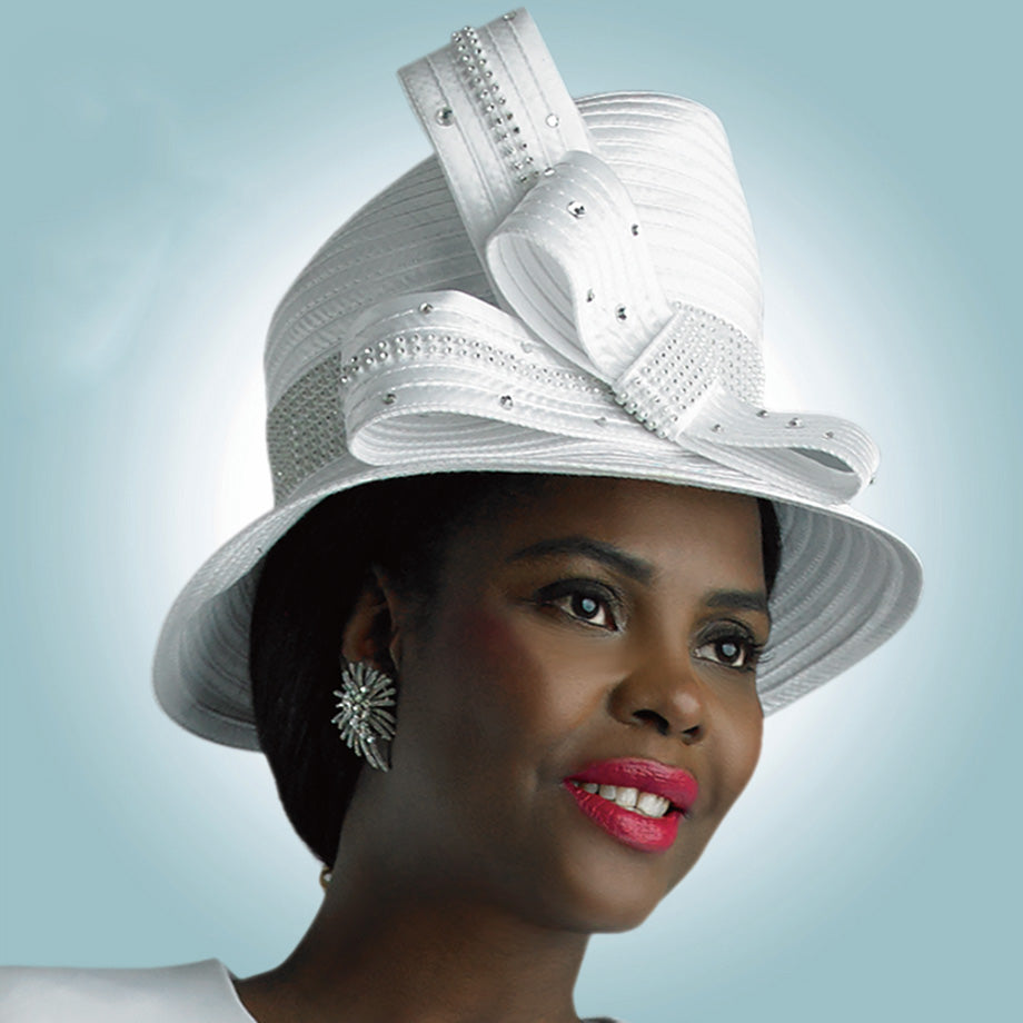 Lily And Taylor Hat H1011-WHT