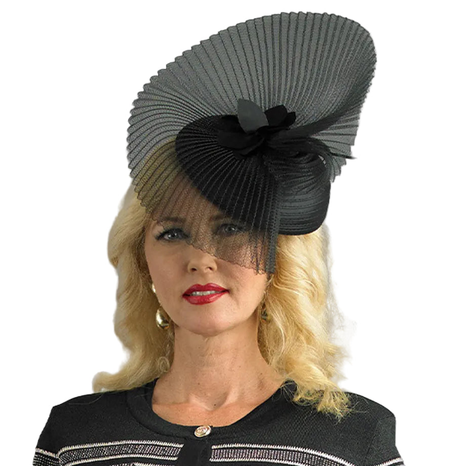 Lily And Taylor H151-BLK Church Hat