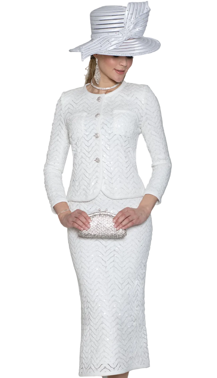 Lily And Taylor 5142-WHT
