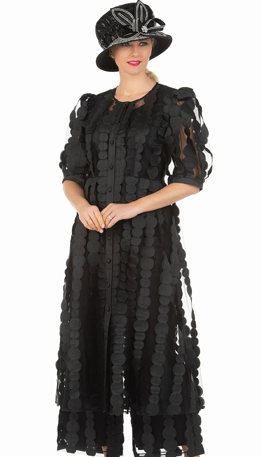 Giovanna D1628-BLK Pant Set