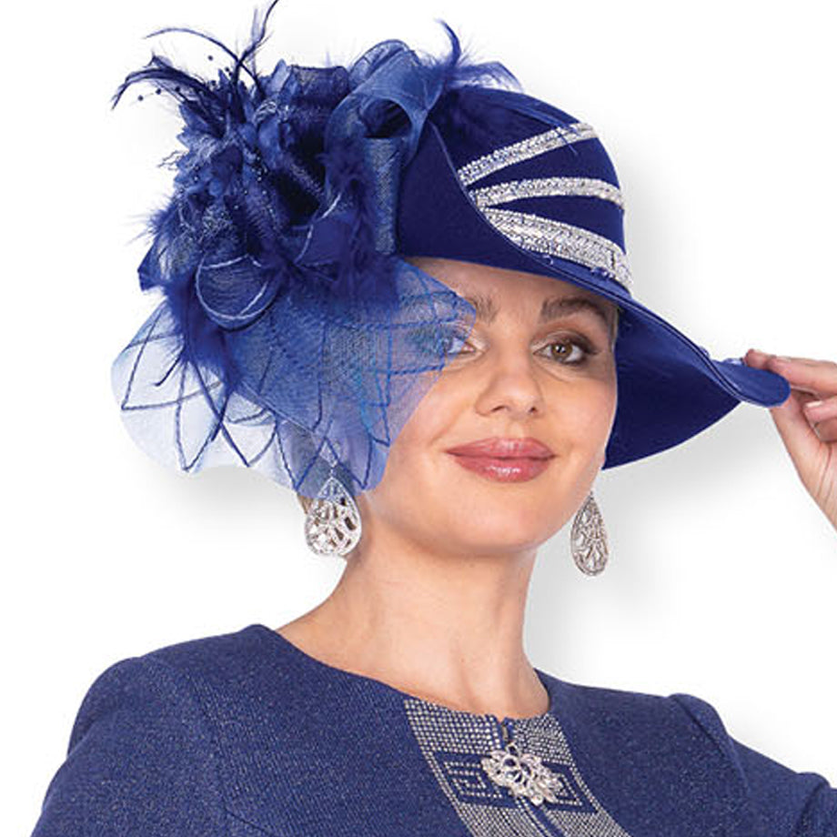 Champagne Italy H5964-RYL-IH Unisex Church Hat