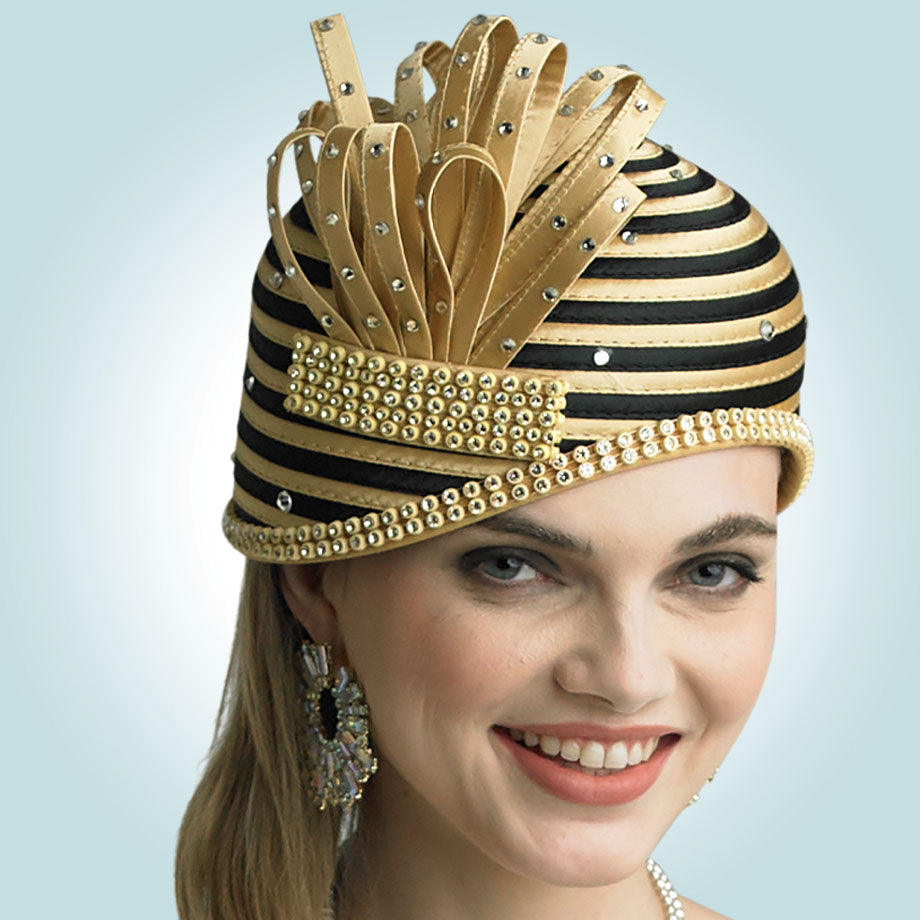 Lily and Taylor H115-GWB Church Hat