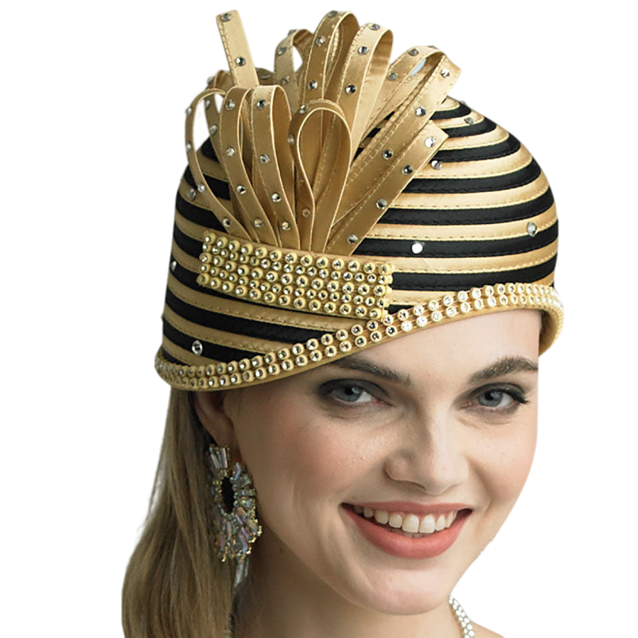 Lily and Taylor H115-GWB Church Hat