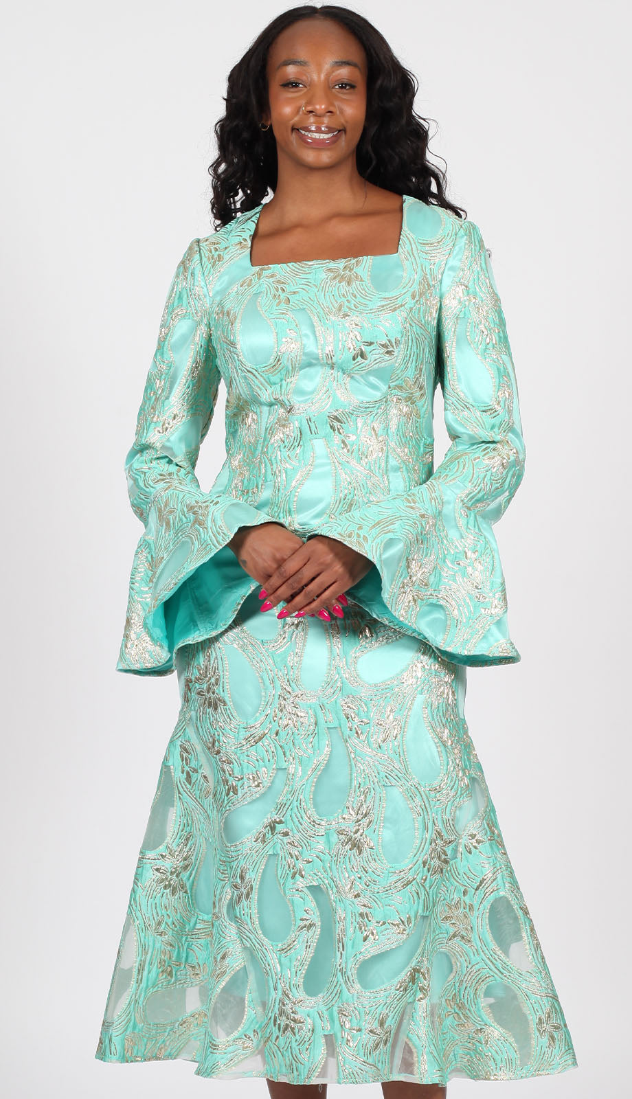 Diana Couture 9117 Church Dress