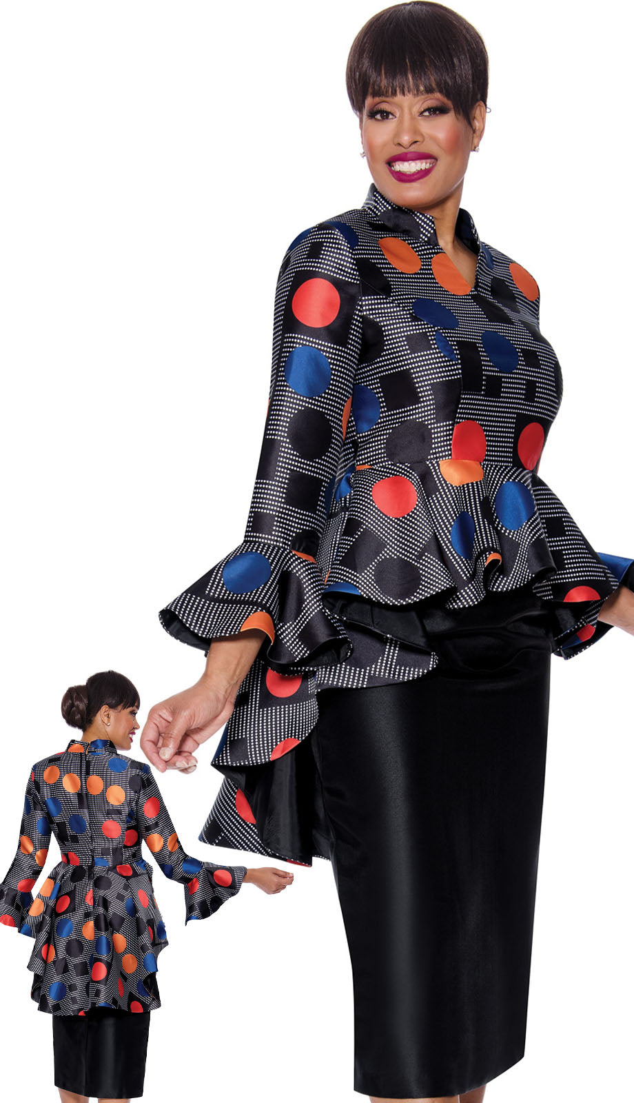 Stellar Looks SL1842-IH Unisex Church Suit