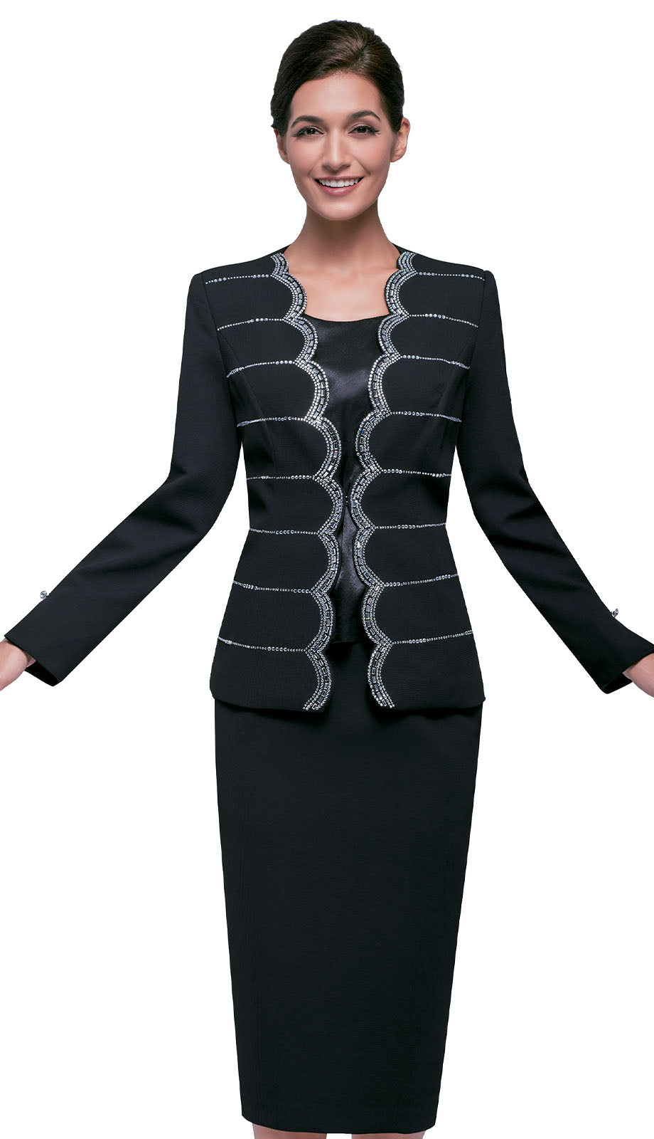 Serafina 4381 Womens Church Suit