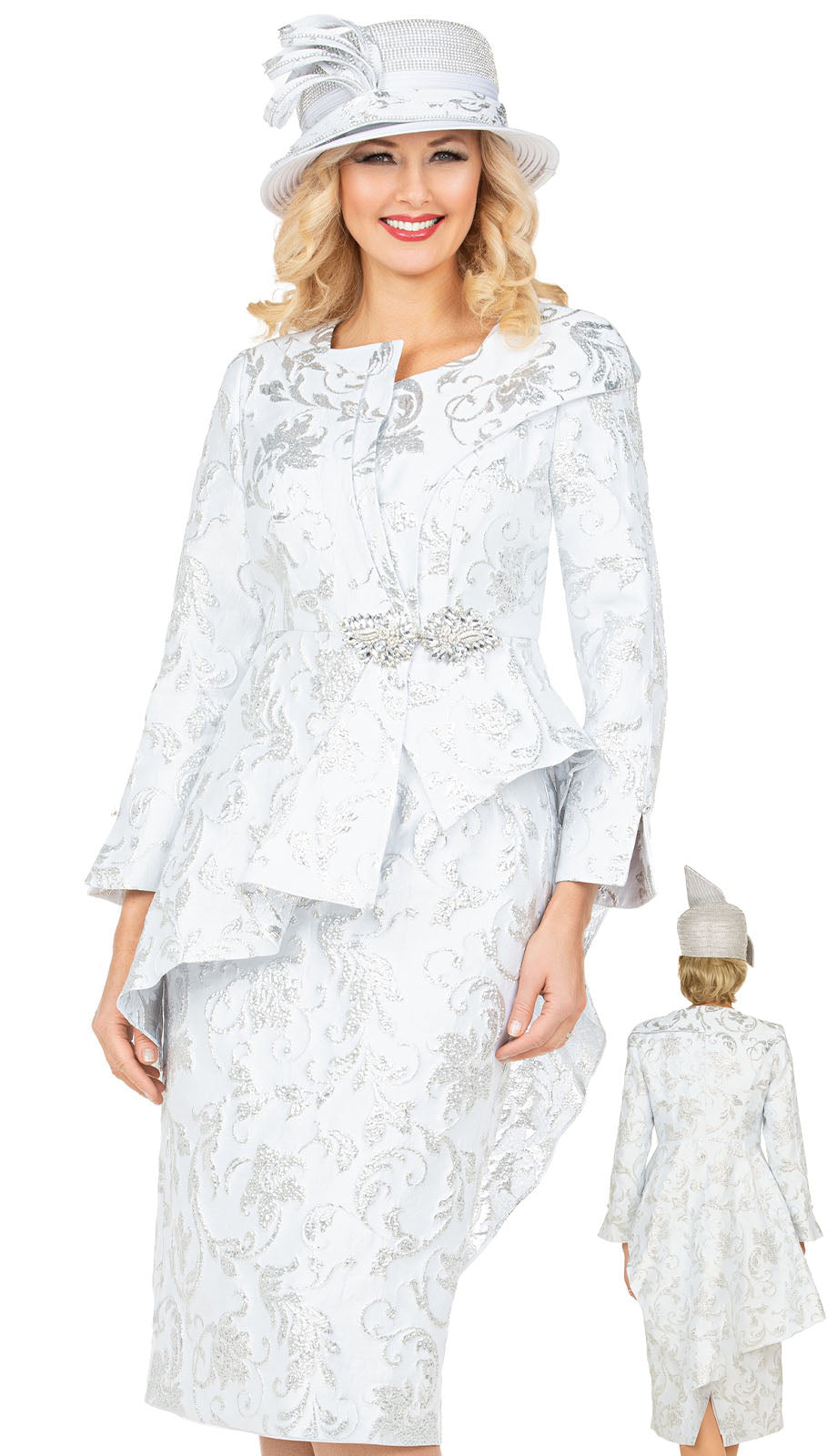 Giovanna 1325-H Church Hat