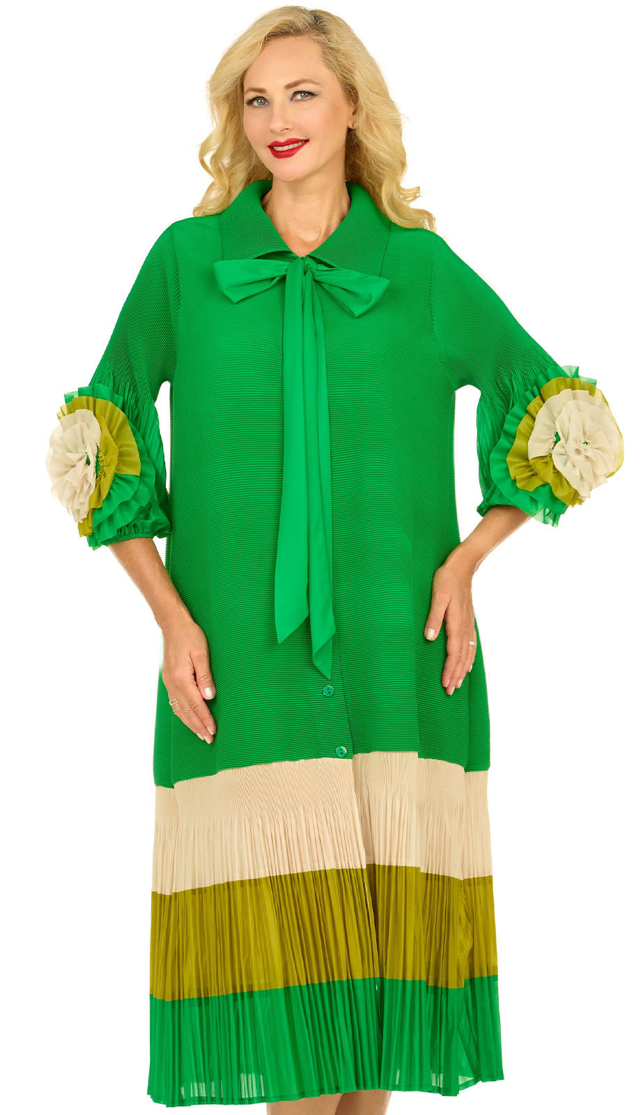 Giovanna DP2439-GWM-CO Church Dress