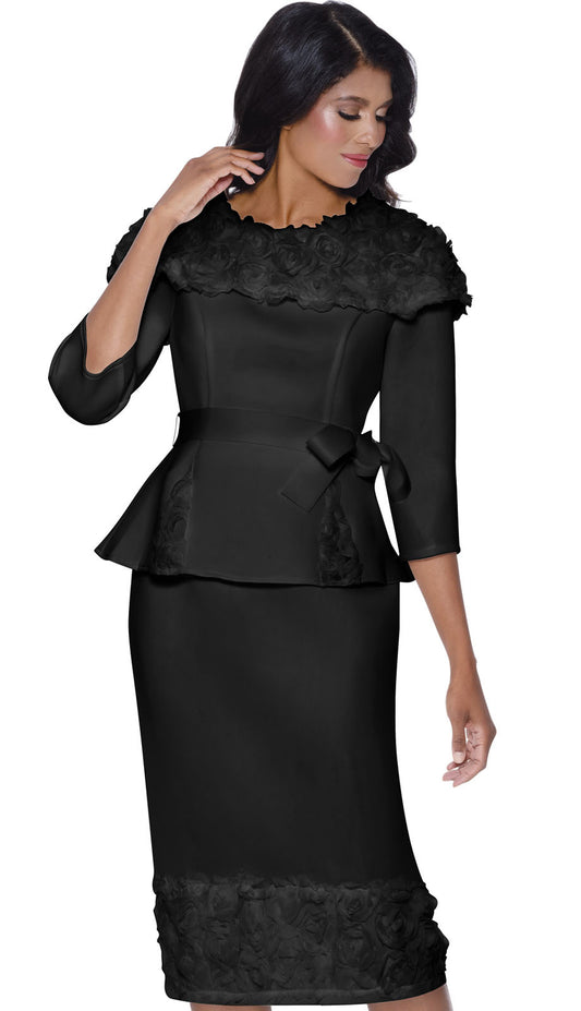 Stellar Looks SL600522-BLK Church Suit