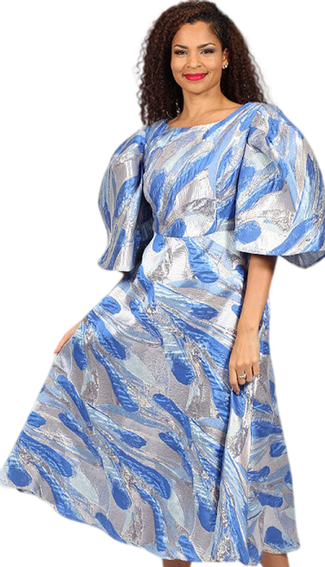 Diana Couture 8749-RYL Church Dress
