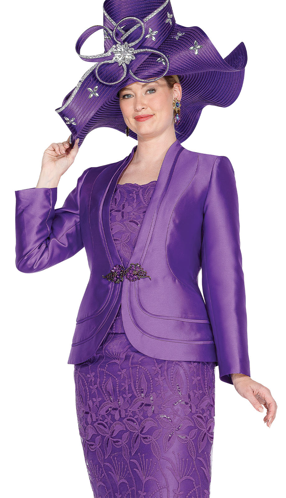 Champagne Italy 6213 Church Suit