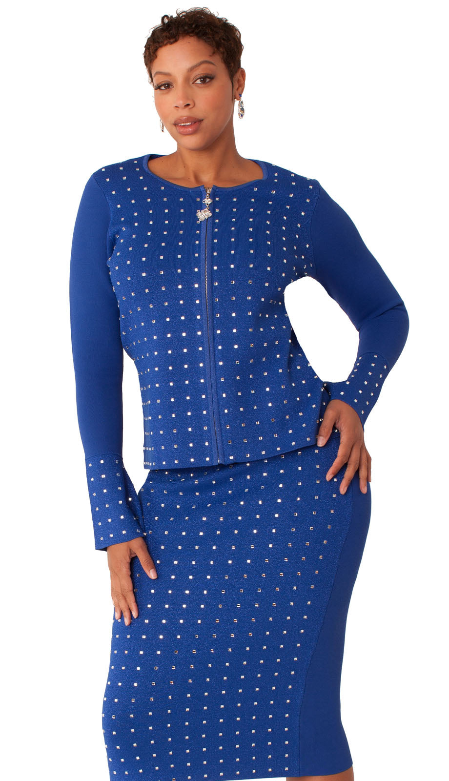Kayla By Tally Taylor 5350-RYL-QS Church Suit